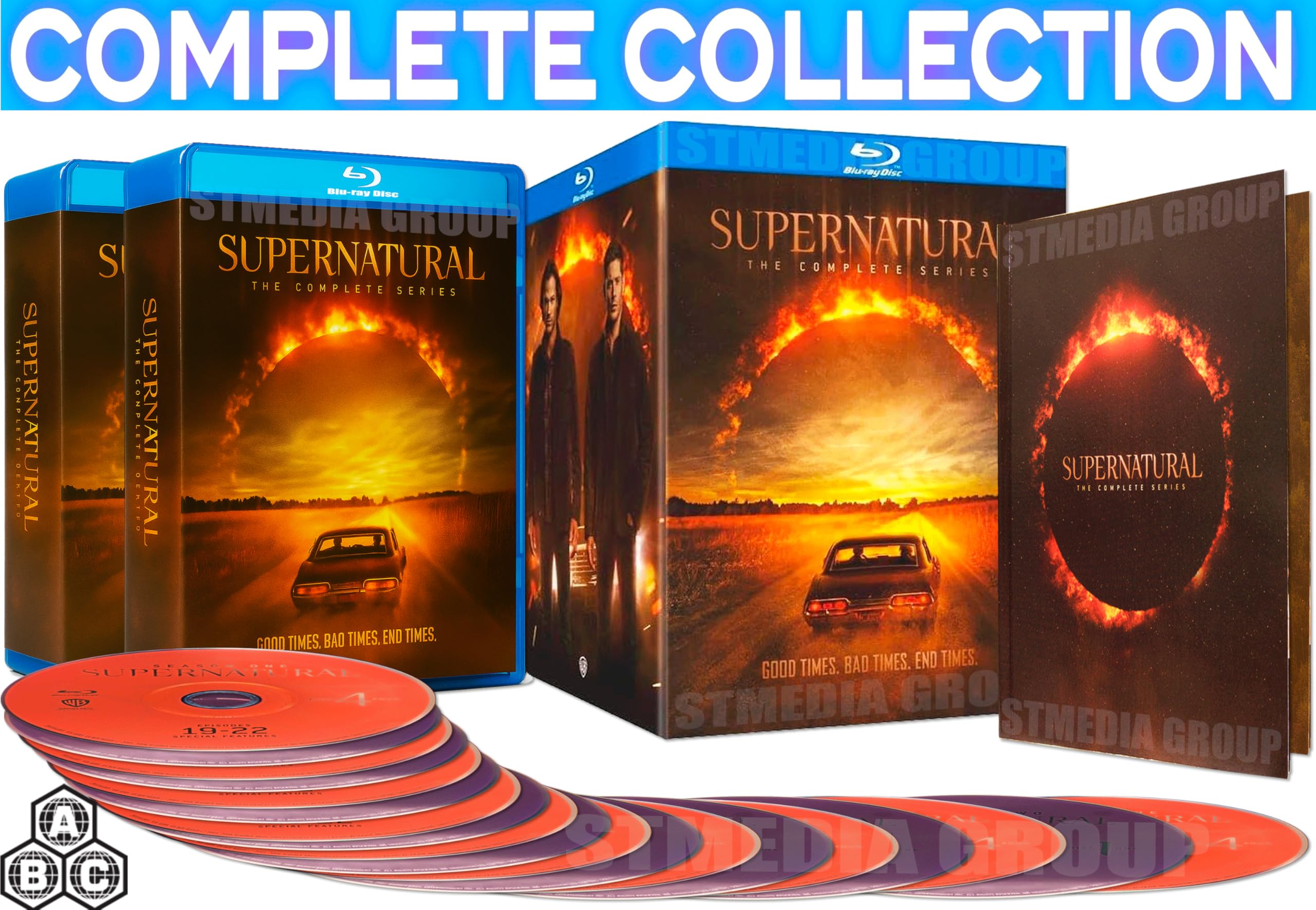 Supernatural: The Complete Series 1-15 Seasons [2005–2019] [Blu
