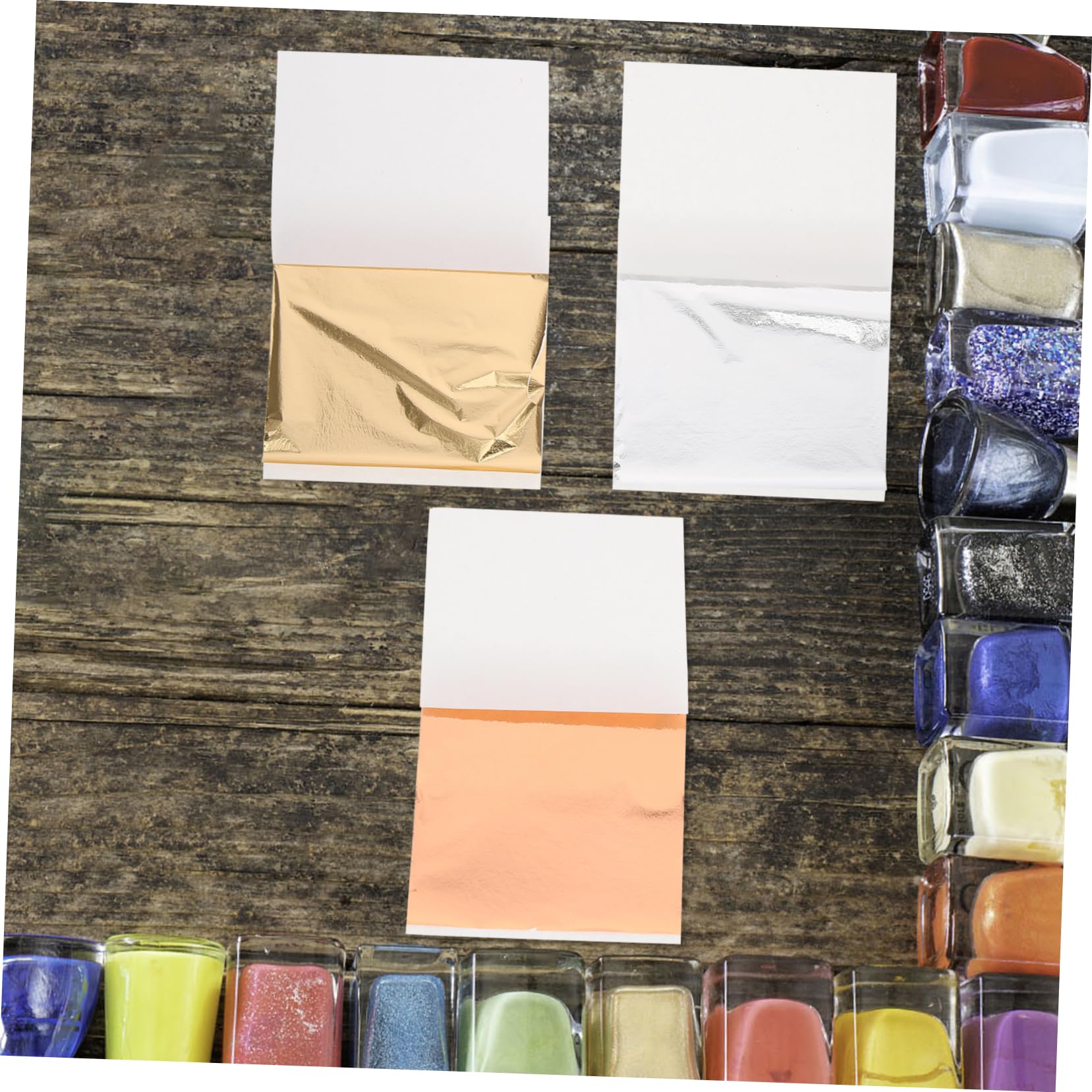 Healeved 600fogli Foil Per Nail Art Di Foglie Decorative Per Decorazioni Di Unghie e Pittura Per Festività e Manicure Casa