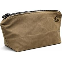 Campcraft Outdoors Bushcraft Accessory Tote, Fire Kit, Waxed Canvas Toiletry Bag, Canvas Tool Pouch, Camping Tote Bag
