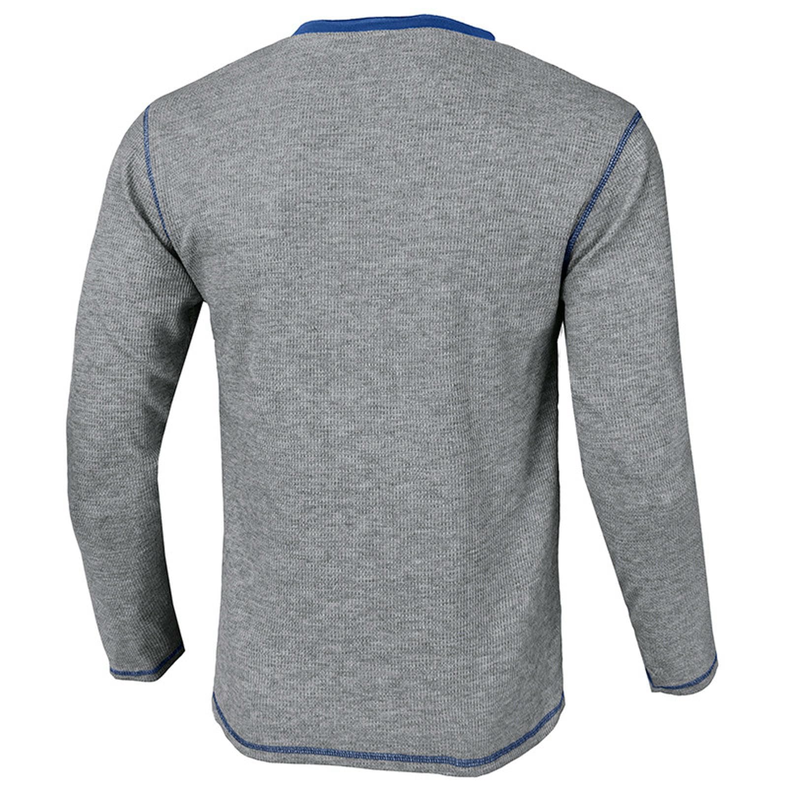 Męskie T-shirty Męska koszula z długim rękawem na guziki – codzienna koszula golfowa w stylu vintage, regularny krój, miękka, oddychająca, lekka odzież robocza i top na siłownię
