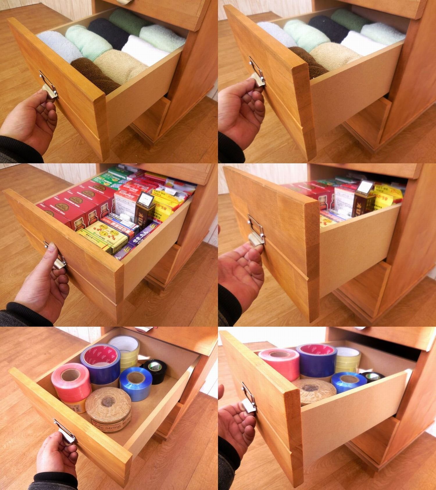 Amazon｜NaturalHouse 多段 チェスト 5 段 脚 付き 木製