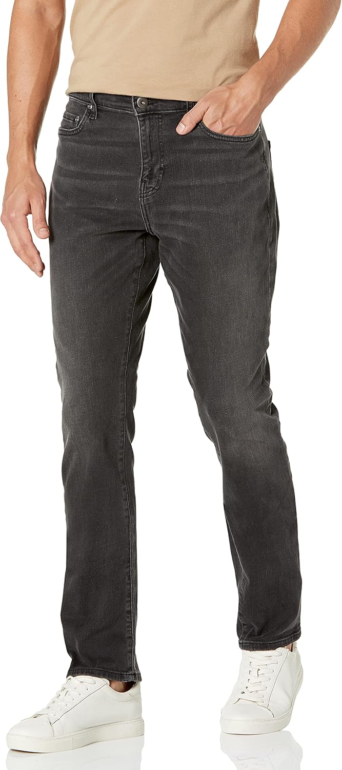 Amazon Brand Goodthreads Men's SkinnyFit Comfort Stretch Jean Clothing, Shoes
