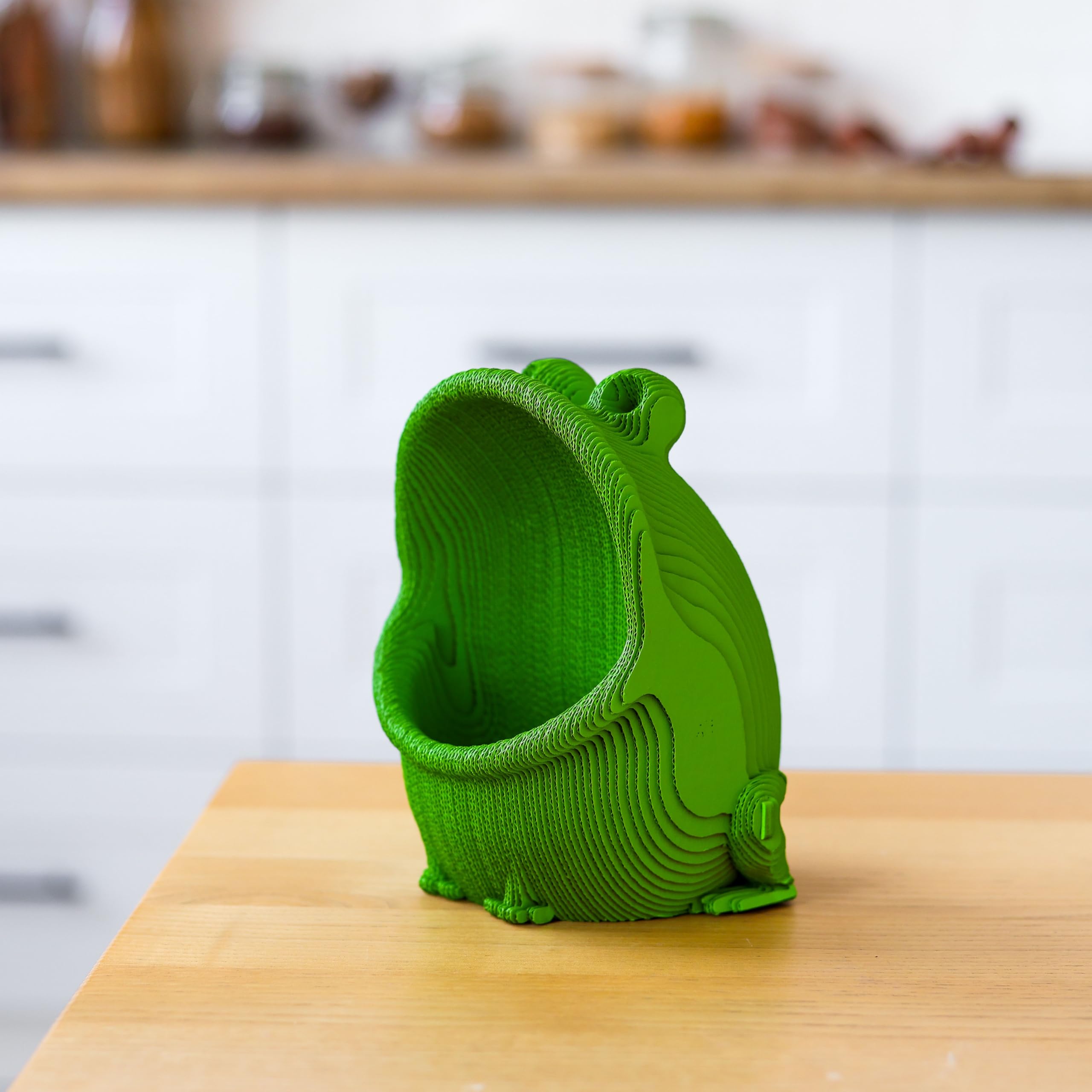 Grenouille Puzzle 3D en Carton – Maquette à Monter