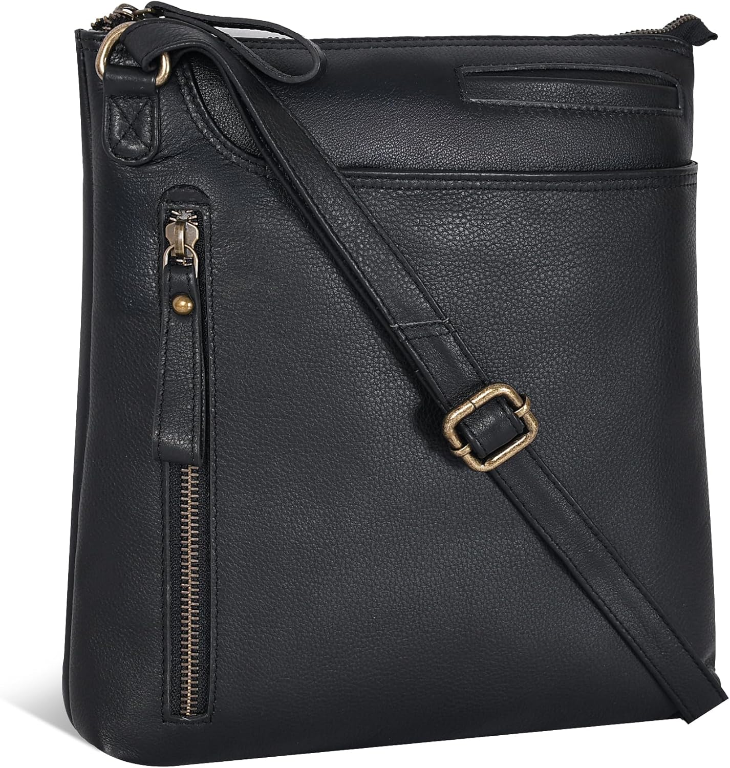 Leather Crossbody Bags for Women - Ladies Sling Handbags - Medium Cross body Purses Handbags - Purses For Women - Image 8