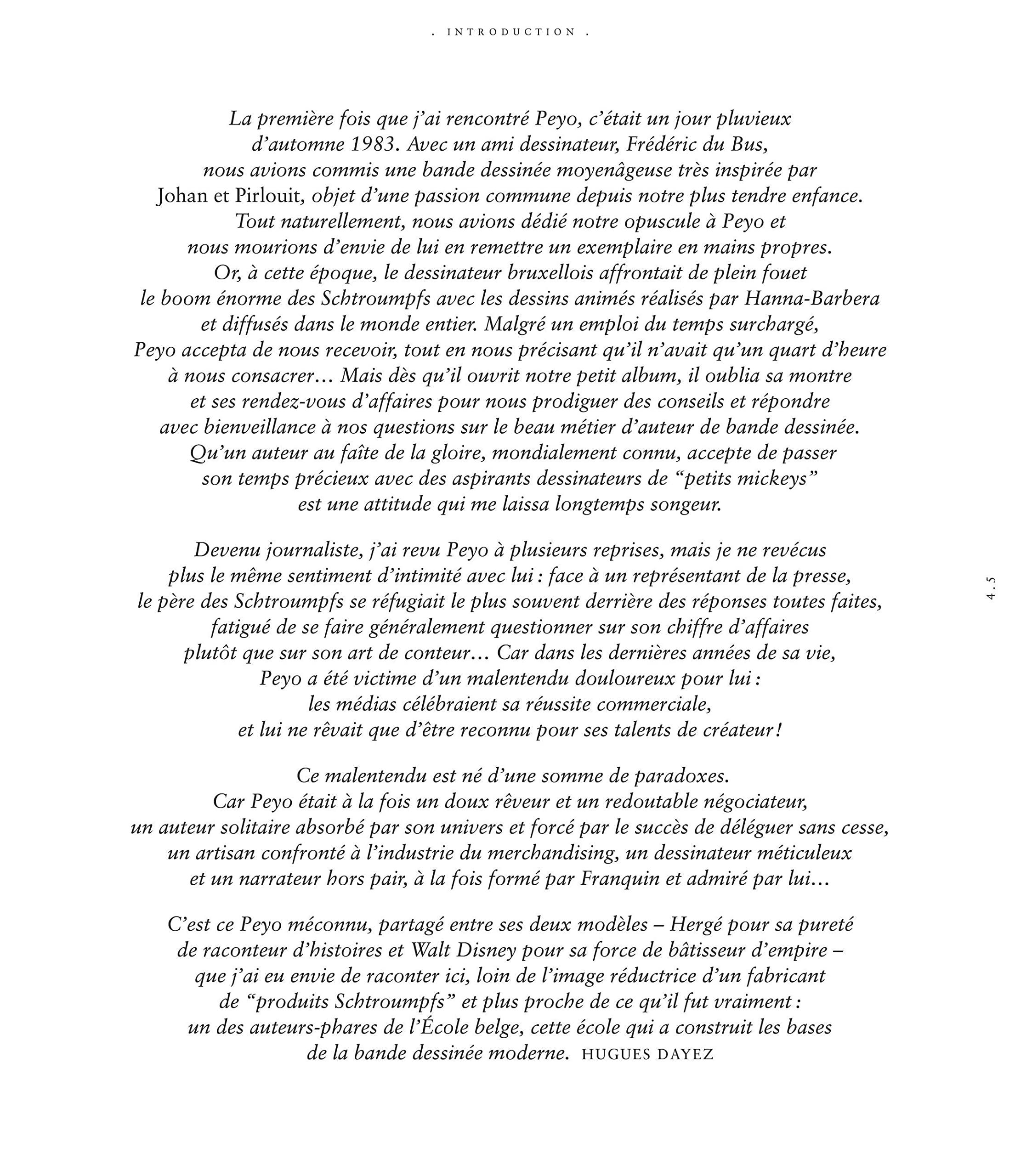 Peyo l'enchanteur