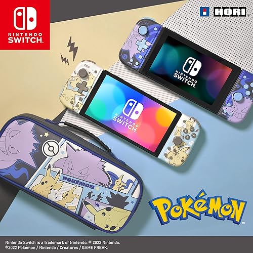 Miniatura 6 de HORI Nintendo Switch Split Pad Compact Gengar - Ergonomic Controller for Handheld Mode - Officially Licensed by Nintendo Pokémon