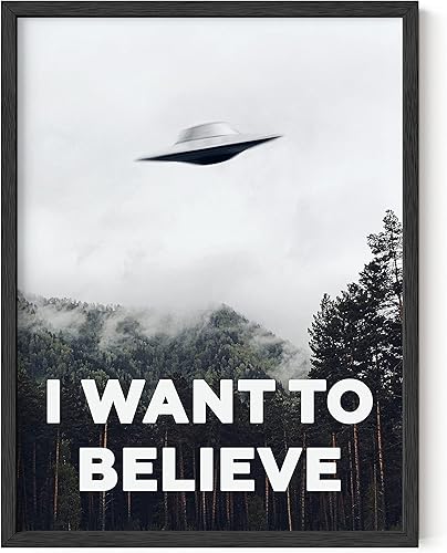 Miniatura 8 de HAUS AND HUES Trippy - Póster de alienígena y decoración de extraterrestres, póster de extraterrestres trippy, decoración de pared de alienígenas y