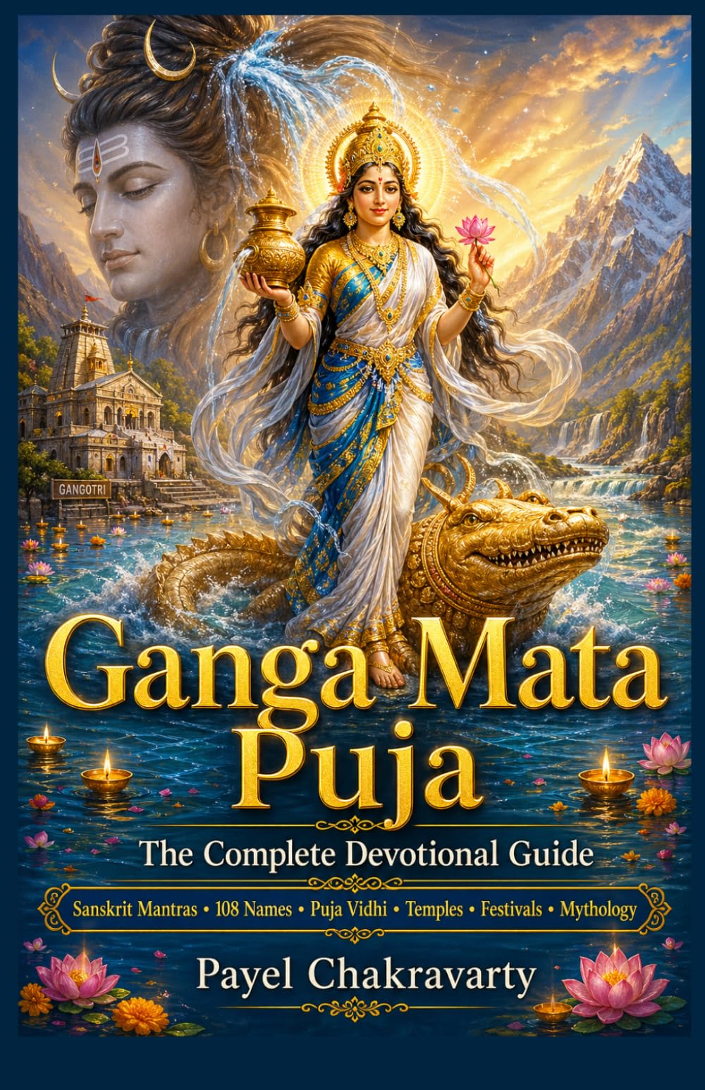 Ganga Mata Puja: The Complete Devotional Guide with Sanskrit Mantras, Devanagari, Transliteration, 108 Sacred Names, Puja Vidhi, Temples, Festivals & Mythological Origins
