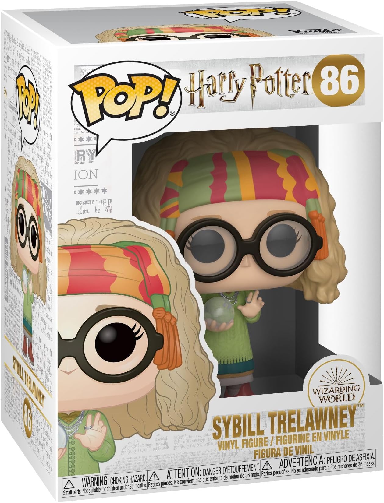Funko POP! Vinyl: Harry Potter - Professor Sybill Trelawney, Std - Collectable Vinyl Figure - Gift Idea - Official Merchandise - Toys for Kids & Adults - Movies Fans - Model Figure for Collectors