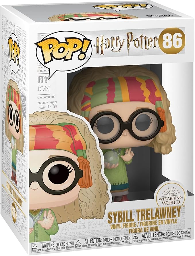 Funko Pop! Harry Potter - Profesora Sybill Trelawney, Figura de Vinilo Coleccionable