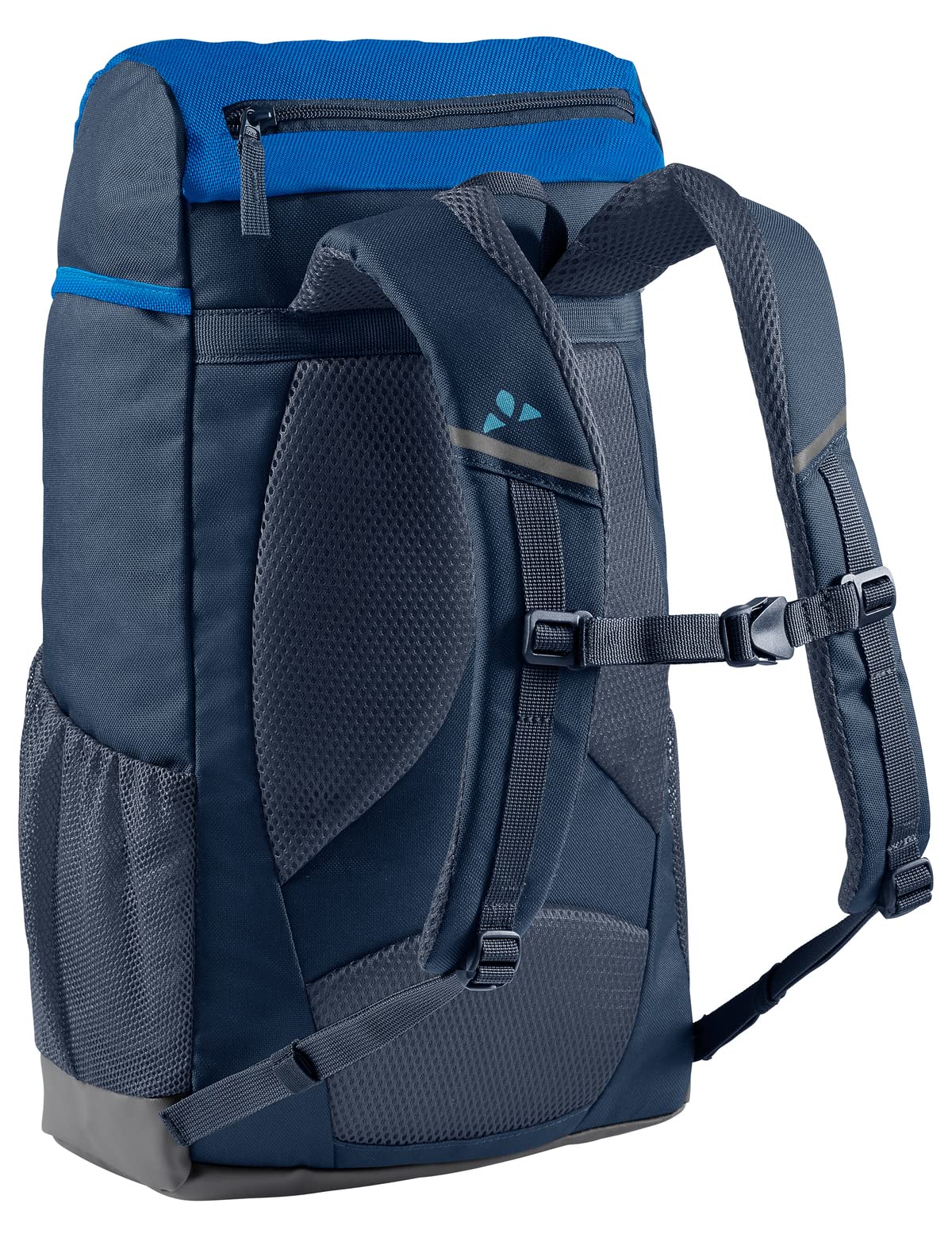 VAUDE Kinderrucksack Mädchen Puck 10L Wanderrucksack mit Regenhülle parrot green/eclipse