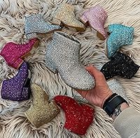 Vista 6 de Forever Botines con diamantes de imitación para niños