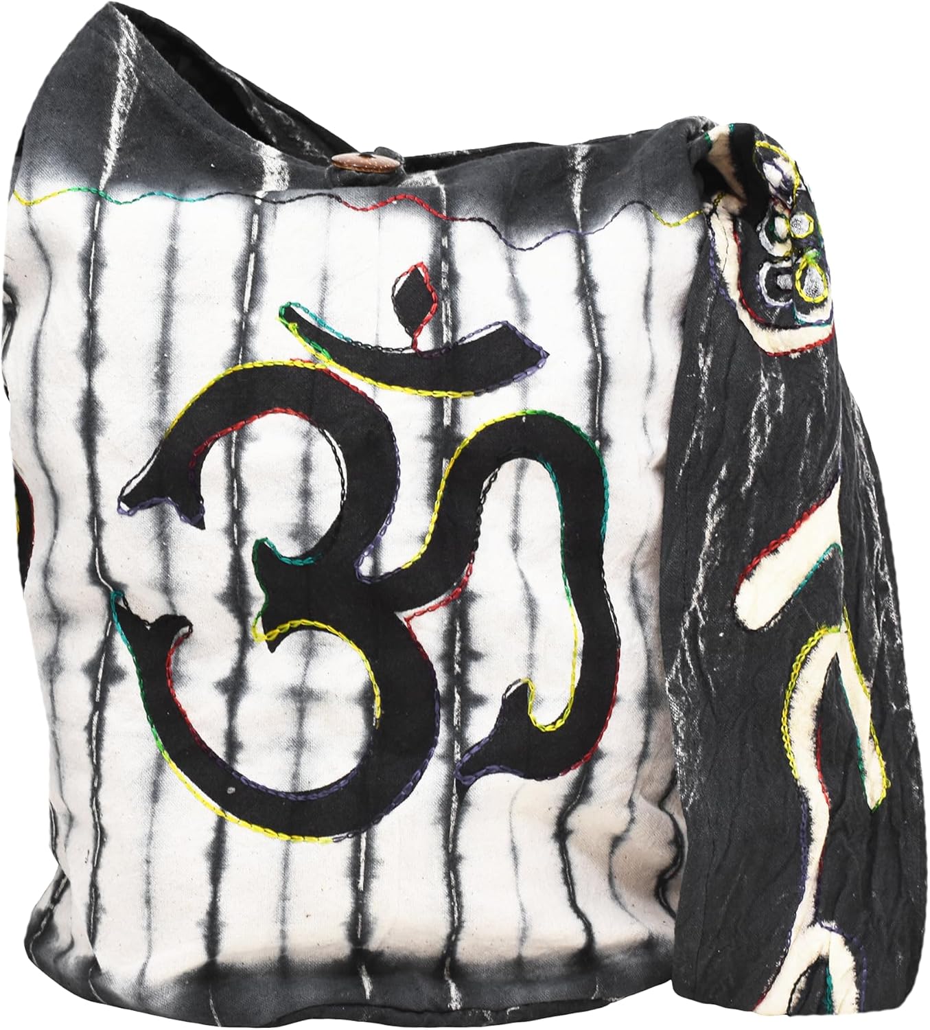 Mandala Crafts Hippie Bag, Large Boho Hobo Purse for Women, Crossbody Shoulder Sling Bags for Indie Style Bohemian Accessory