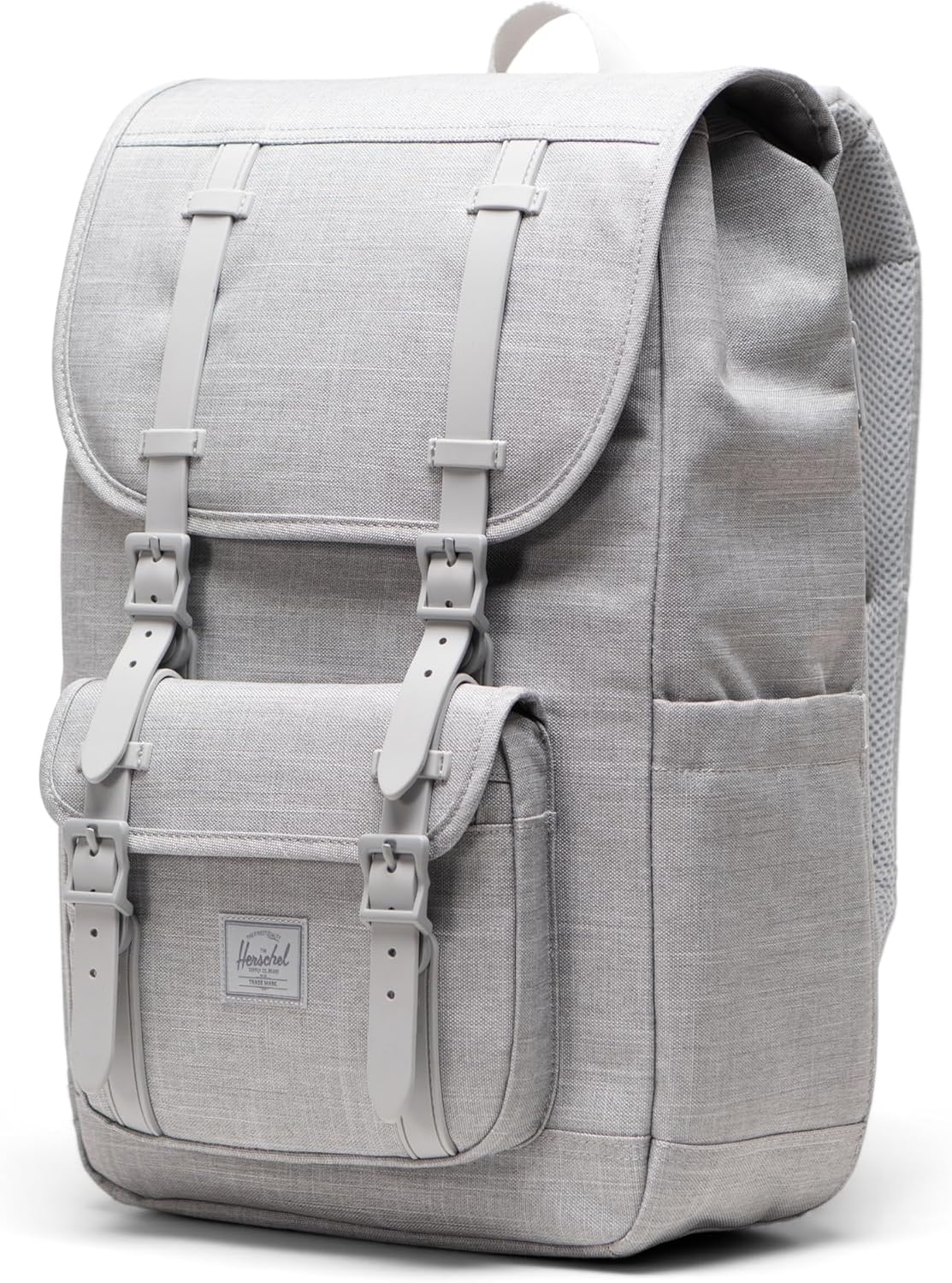 Herschel Supply Co. Herschel Little America Mid Backpack, Grey Crosshatch (Limited Edition), Mid-Volume - 21L