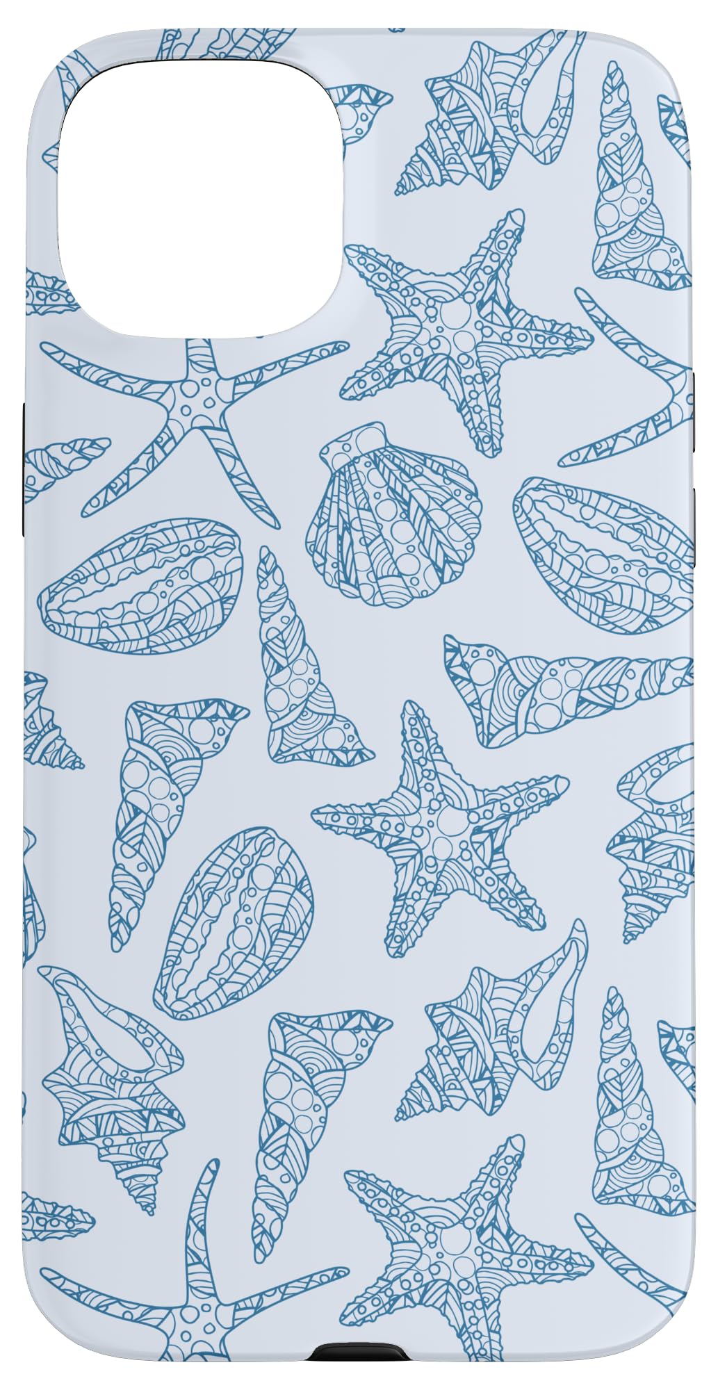 iPhone 15 Plus Trendy Coastal Granddaughter Aesthetic Preppy Shells Ocean Case