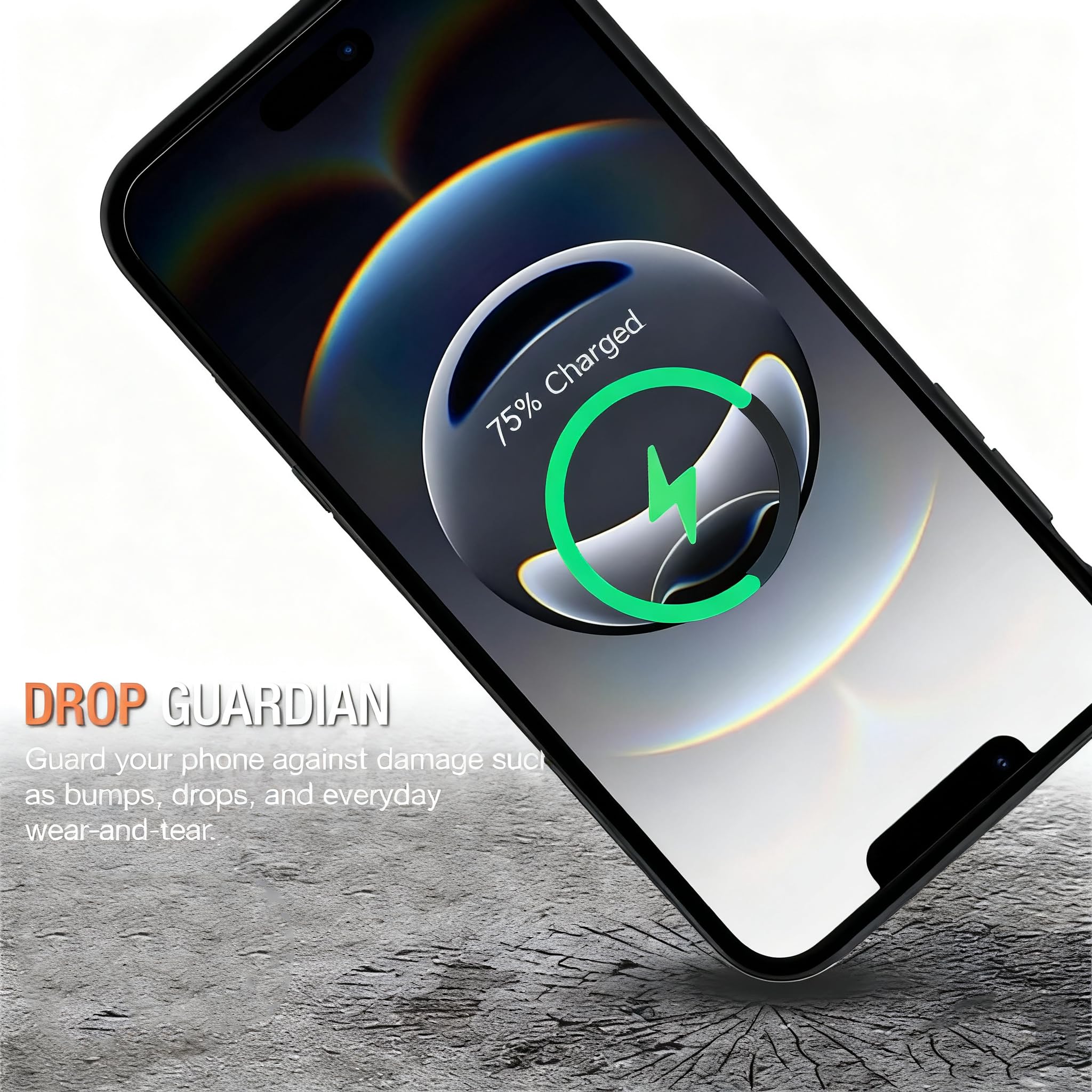 Cover Batteria per Pixel 10 Pro XL / Pixel 9 Pro XL Custodia Ricaricabile Portatile per Telefono Batteria Esterna Portatile 10000mAh Custodia Protettiva con Caricatore Esterno, Nero