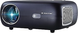 E Gate K9 Pro-Max 6X, Automatic Android Projector | 600 ISO Lumens & 1200fc | Full HD 1080p Native | Auto (Focus + Keystone) | Netflix, Prime etc | 2 HDMI, 2 USB, Dual WiFi & BT | Egate
