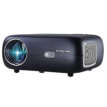 E Gate K9 Pro-Max (Upgraded) Automatic Projector, 13500 Lumens & 750fc | Full HD 1080p Native | Auto Focus + Auto Keystone | 534cm Max Screen | HDMI, Dual WiFi & BT | Android, Netflix, Prime etc.