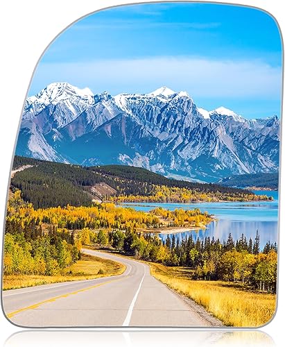 Miniatura 9 de Cristal de espejo compatible con BDFHYK para F150 2004-2014, espejo exterior lateral con placa trasera, reemplaza 4L3Z-17K707-DB, 4L3Z17K707DB