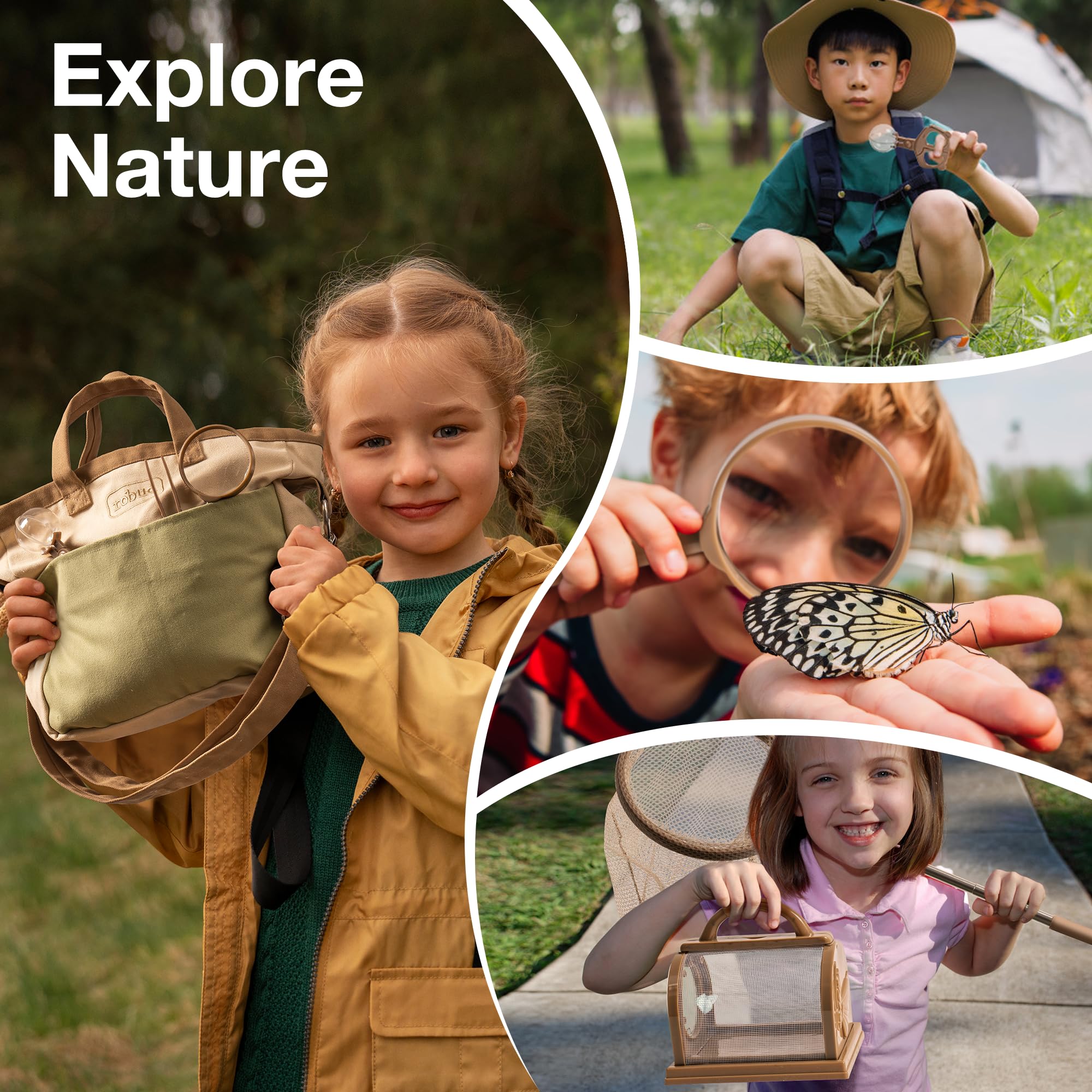 Snapklik.com : ROBUD Kids Explorer Kit & Bug Catcher Kit, Educational ...