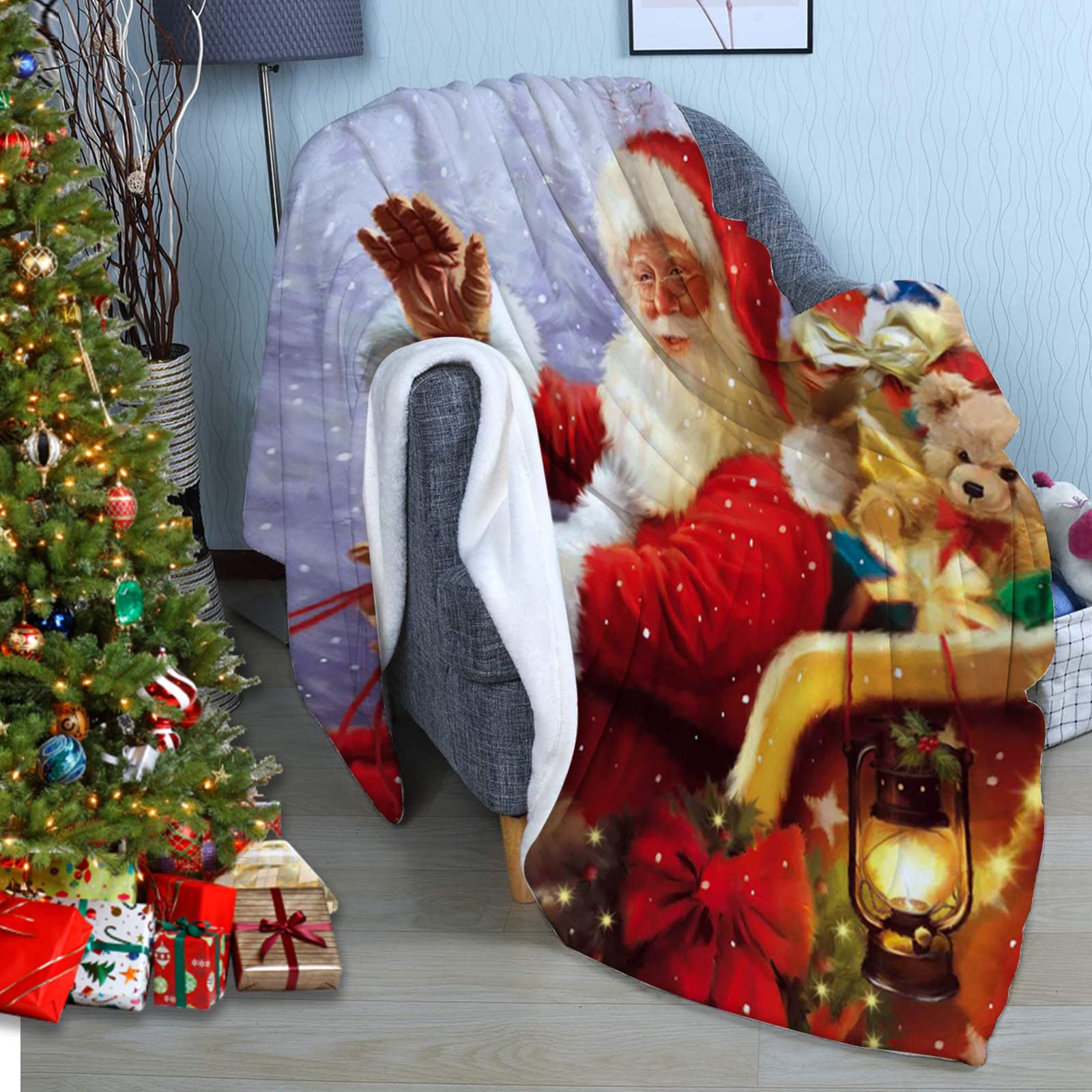 Couverture En Flanelle Douce Et Moelleuse - 150 X 200 Cm - Pour Lit, Canapé, Cadeau