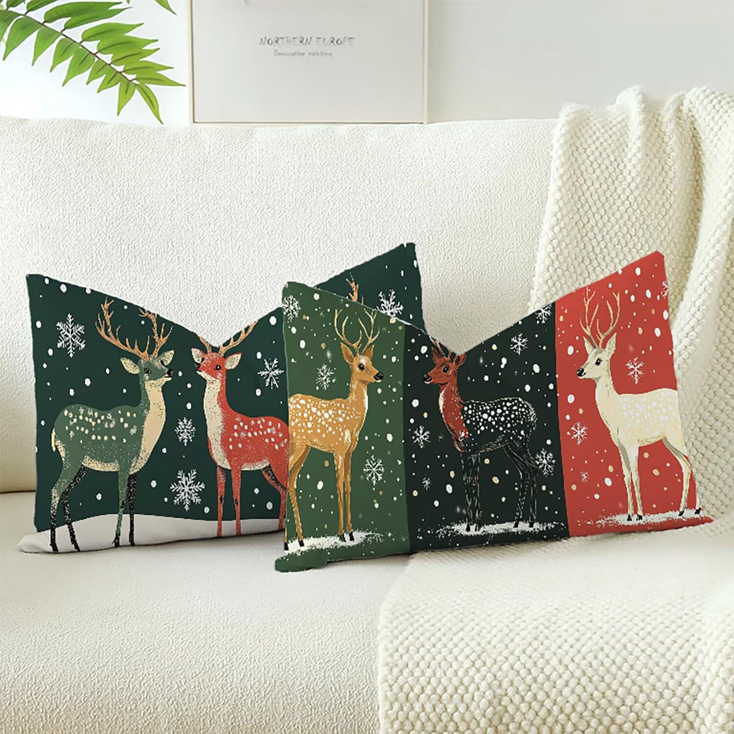 Housses de coussins velours 70x50cm premium avec fermeture éclair invisible