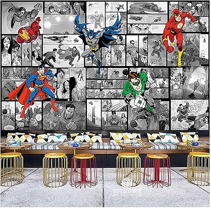 Amazon Co Jp アニメ漫画コミック壁紙テーマレストラン子供部屋寝室ベッドサイド壁紙壁紙アニメポスターファッション店の背景 Diy 工具 ガーデン