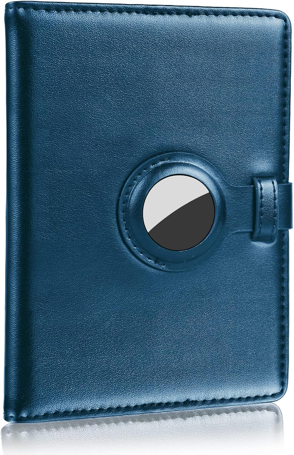 Airtag Passport Holder Cover Wallet with Airtag Travel Wallet Accessories Case with Credit Card Holders and Vaccine Card Holder Combo for Men Women (Blue) Airtag Passport Holder Cover Wallet with Airtag Travel Wallet Accessories Case with Credit Card Holders and Vaccine Card Holder Combo for Men Women (Blue)