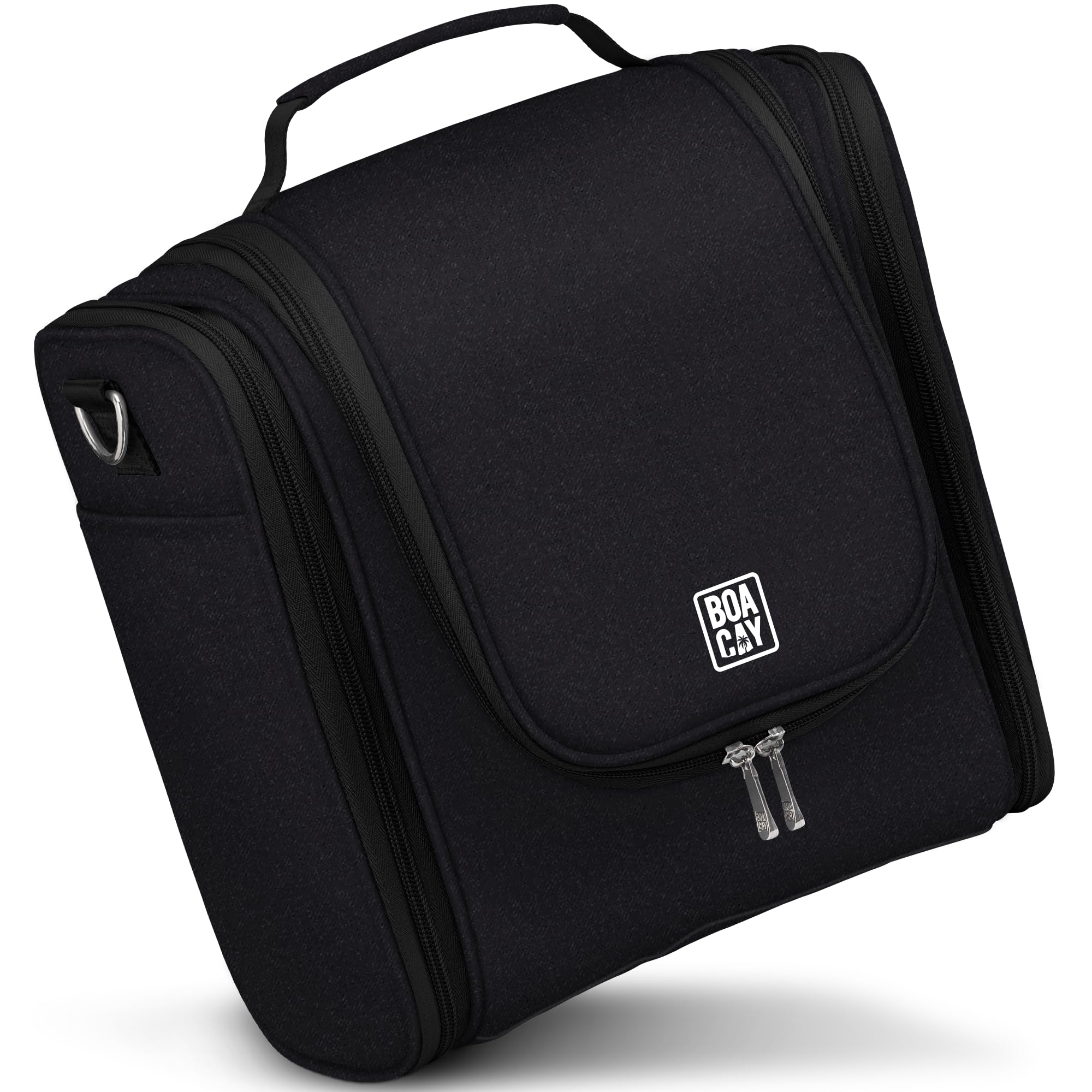 BOACAY Neceser Grande para Mujer y Hombre, Bolsa de Aseo Colgante, Bolso Baño