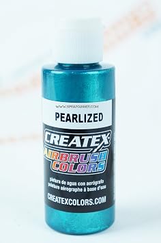 Createx Pearlized 5303 Pearl Turquoise 2oz. Paint.