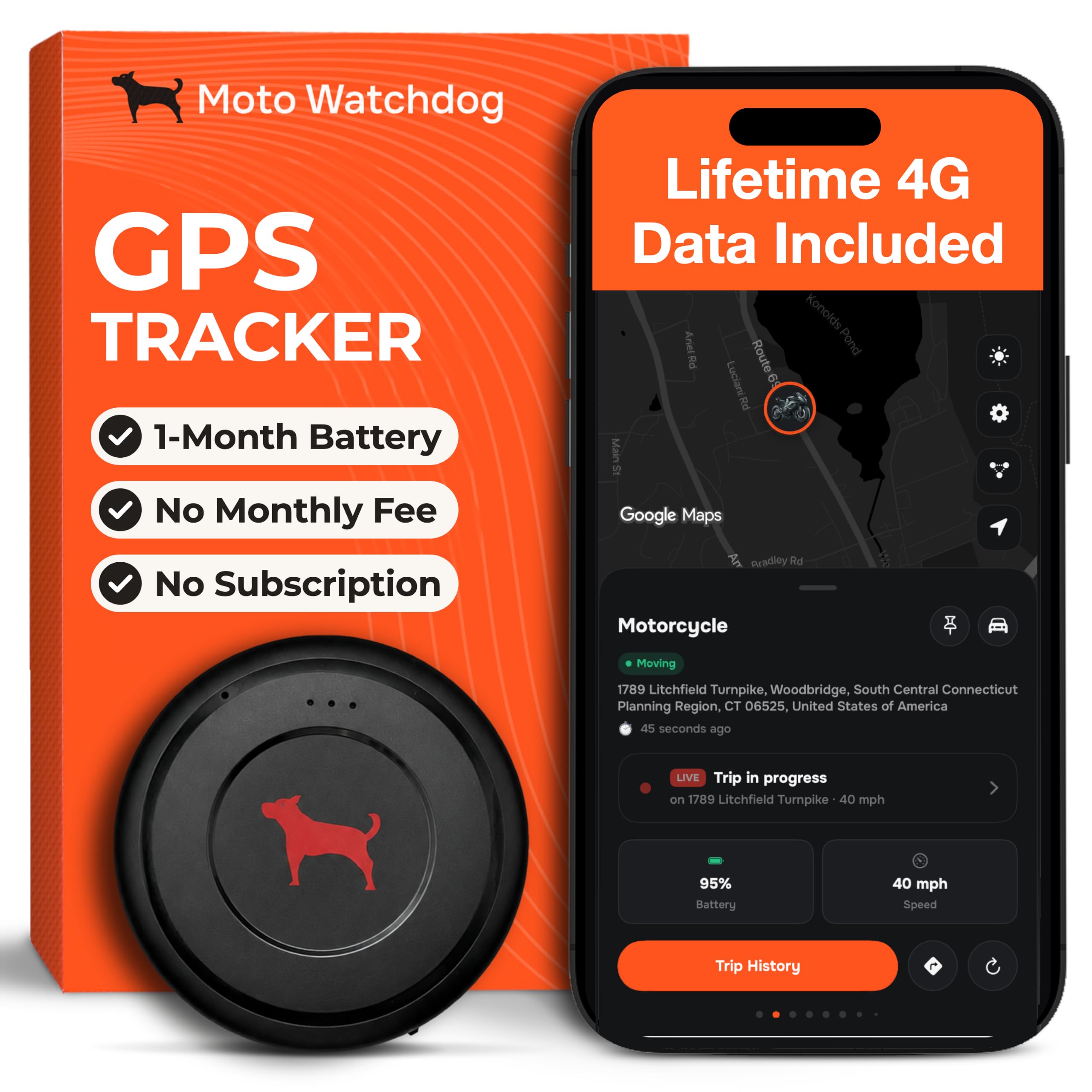 Moto Watchdog MW-800 GPS Tracker