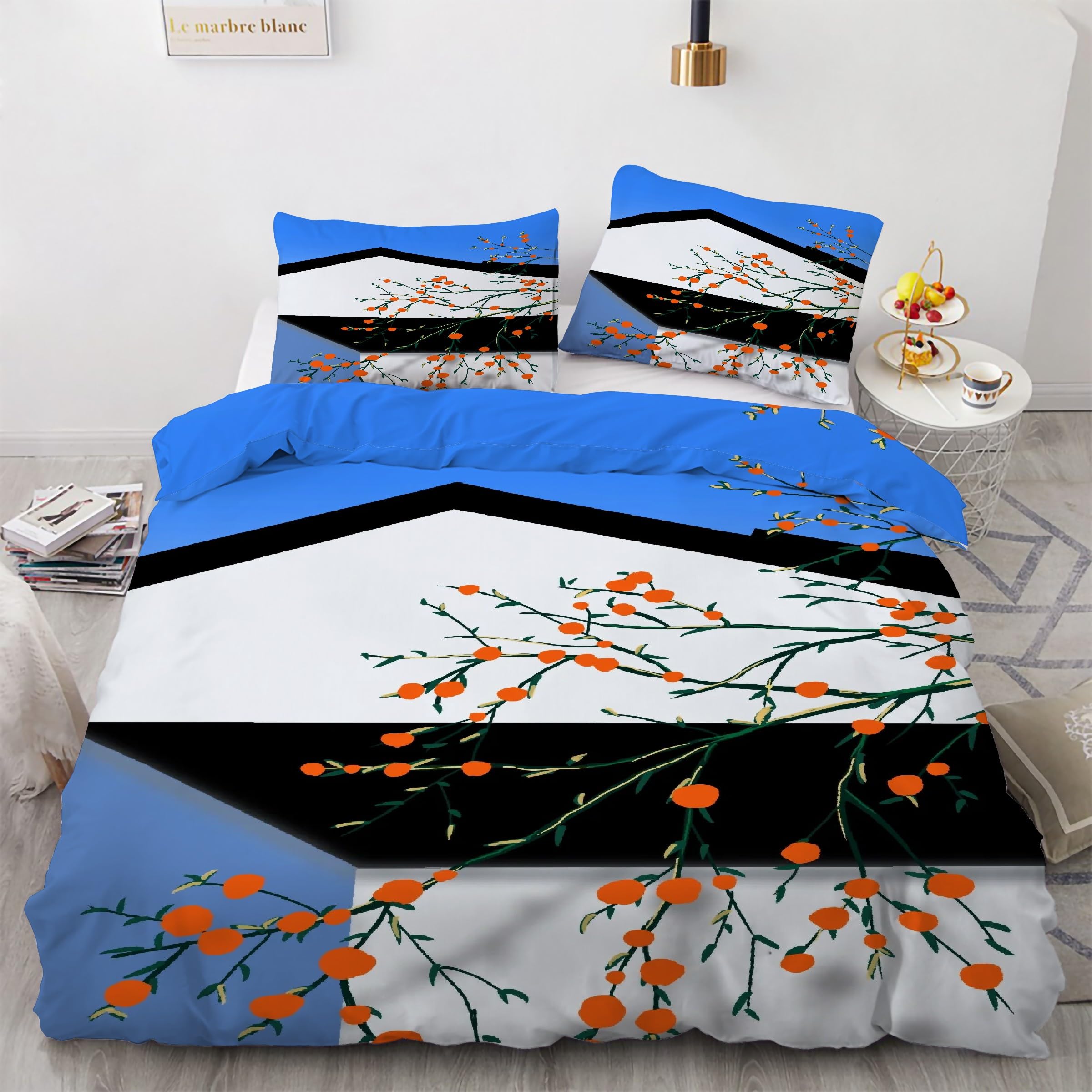 Housse de couette 200x200 lion en microfibre douce avec zip