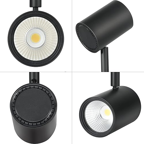 Miniatura 7 de CLOUDY BAY Kit de luces LED regulables de 40 W y 6 cabezales, 3000 K4000 K5000 K seleccionables 3000 lm CRI90, cabezal de luz flexible giratorio