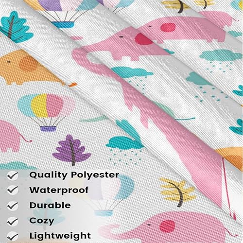 Miniatura 3 de Elephant Balloon 3 Pack Server Aprons with 3 Pocket Waterproof Womens Half Waist Aprons for Cooking Dishwashing Kitchen Gardening Salon