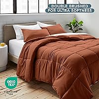 Vista 244 de Bare Home Comforter Set - King/California King Size - Ultra-Soft - Goose Down Alternative - Premium 1800 Series - All Season Warmth