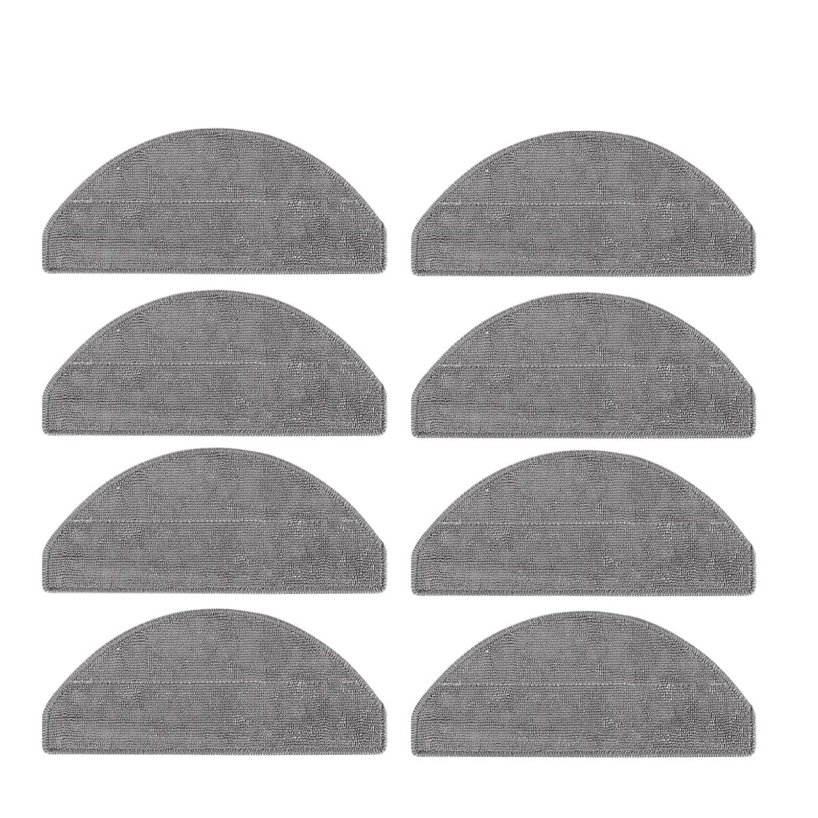 EEZII Mop Cloths Parts,compatible For Roborock， Q7 M5 Q7 L5 Q7B Q7 TF Sweeper Robot Vacuum Cleaner Attachments Mop Pads Consumables(8pcs)