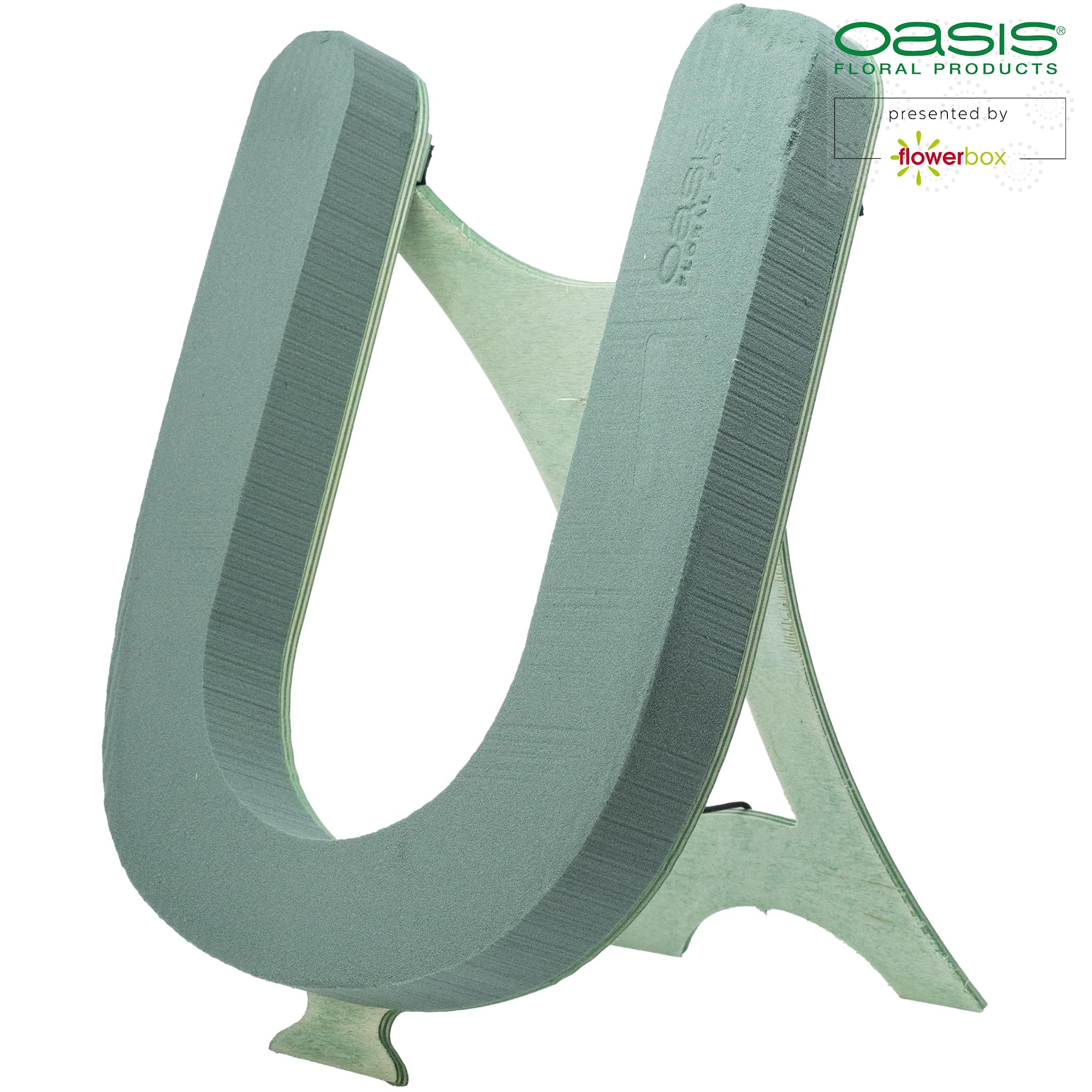 FLOWERBOX Oasis pianka wtykowa Bioline litera U 37 cm masa wtykowa gąbka