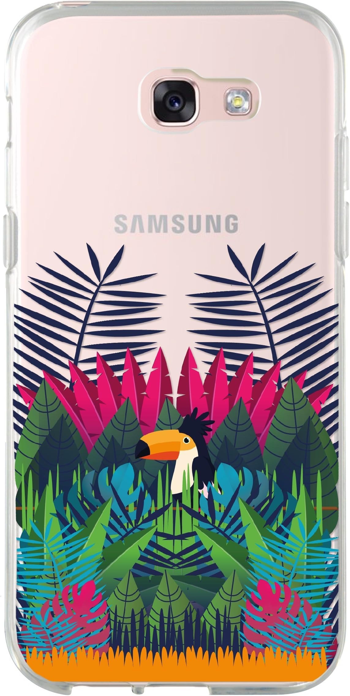 Bigben Connected Semi-Rigid Case for Samsung Galaxy Amazonia Multi-Coloured Design A5