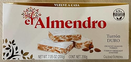 El Almendro turrón duro 7oz