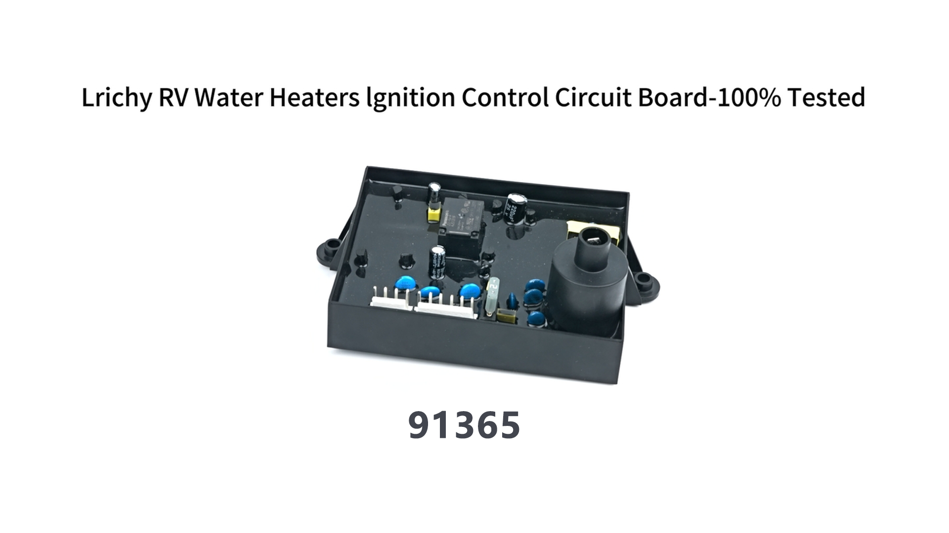 Lrichy 91365 Universal RV Water Heater Control Board - Replacement For Atwood & Dometic Gas/Electric 12V Heaters