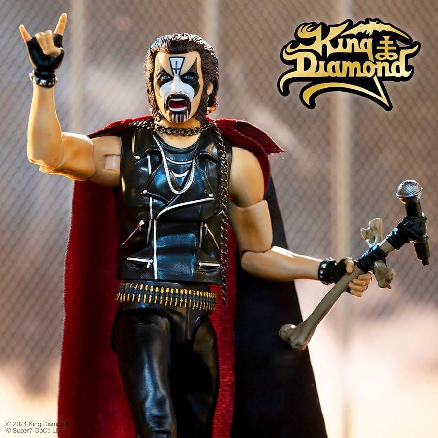 【未開封】Super7 King Diamond アクションフィギュア Amazon.com: Super7 Deluxe King Diamond Abigail Era - 7