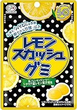 Fujiya Lemon Squash Gummy, 1.6 oz (47 g) x 10 Bags