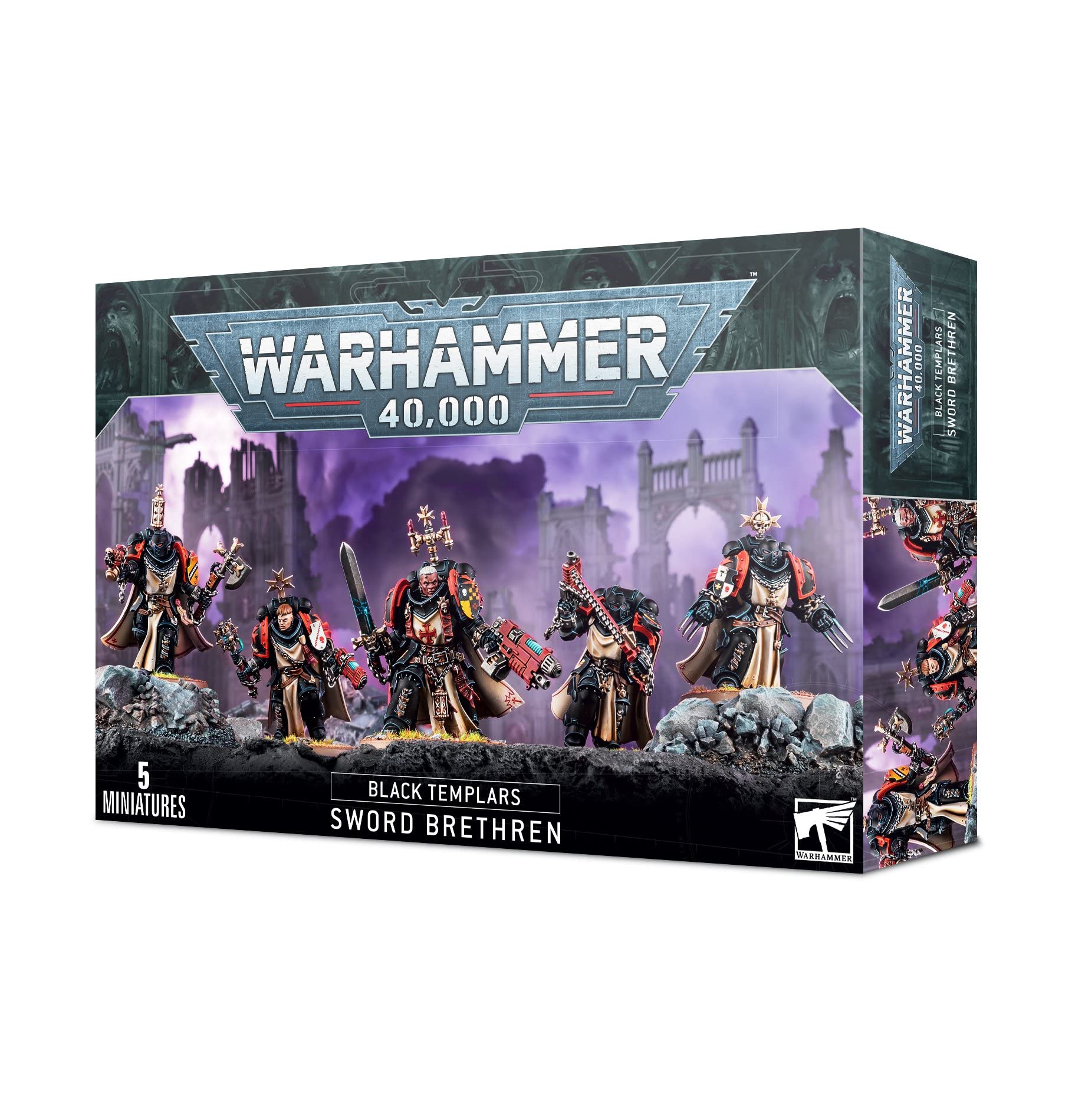 Games Workshop Warhammer 40k Black Templars Frères d'Épée Noir