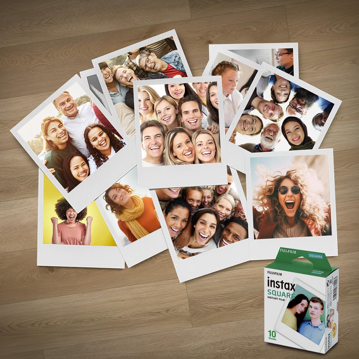 Fujifilm Instax Square Instant Film - 40 Exposures - for use