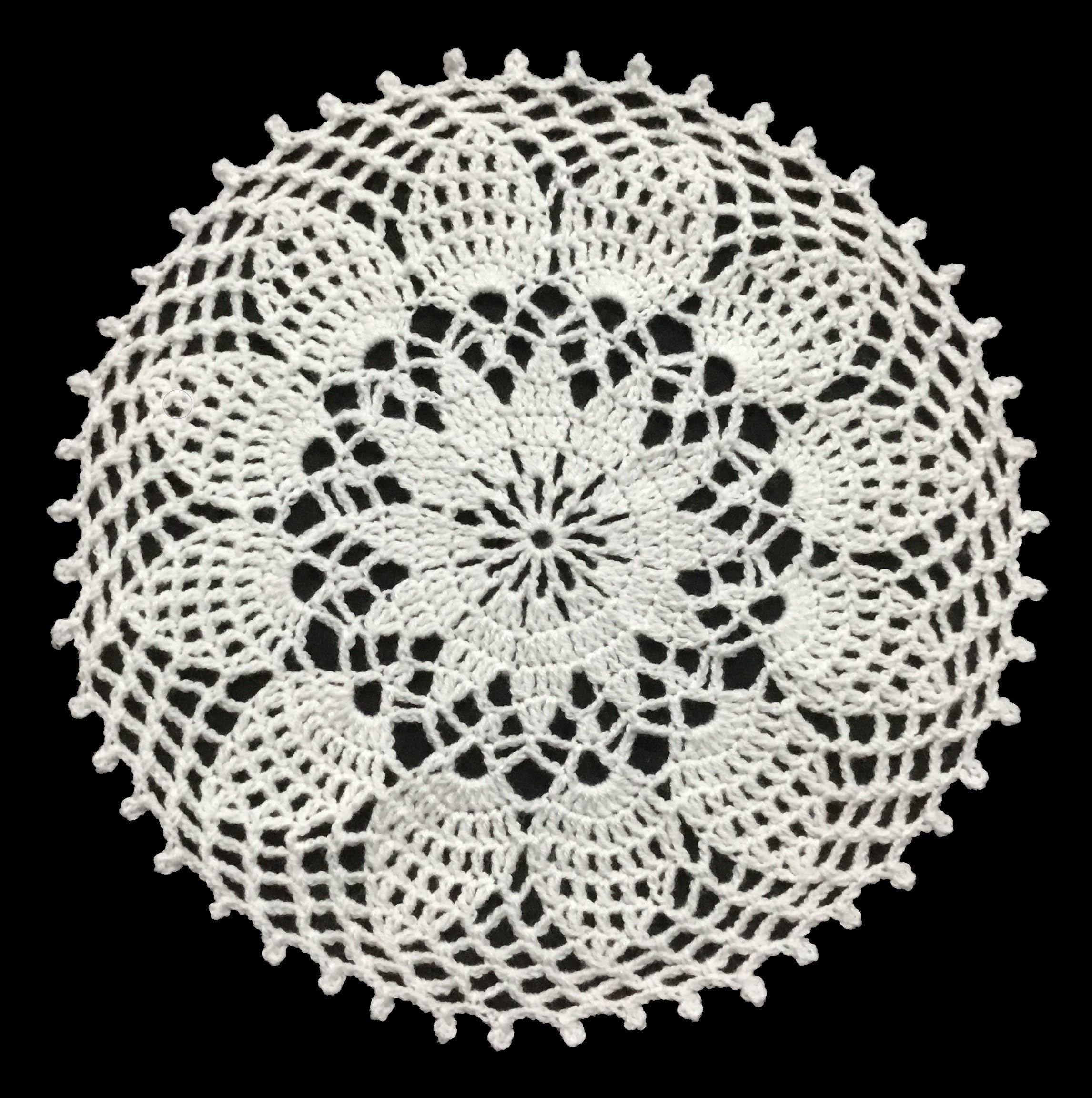 Crochet House Handmade Crochet Table Mat (White, 13.5 Inch) (B0CJF8QBWD) Amazon Price History, Amazon Price Tracker