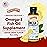 Barlean\'s Omega 3 Fish Oil Liquid Supplement for Men and Women, 1080mg of EPA and DHA Fatty Acid, Promotes Brain & Heart Health - Non-GMO, Lemon Crme, 8 oz