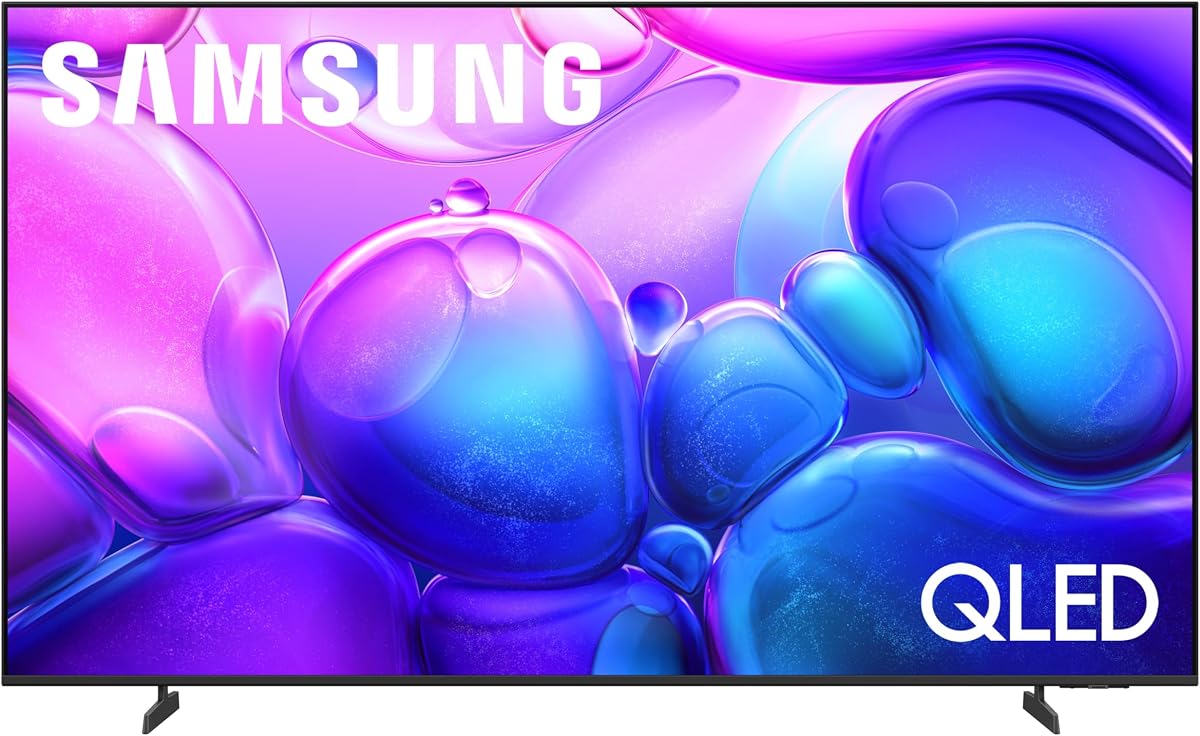 Samsung 55” Class, QLED, 4K, QLED Smart TV, 2025 (QN55Q6FAAFXZA) (Renewed)