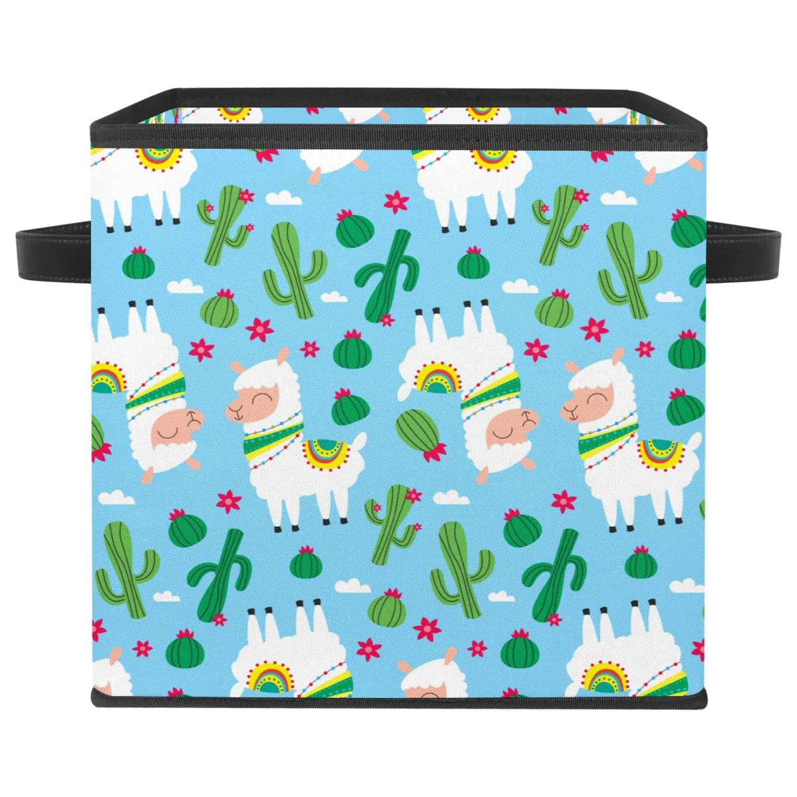 Boîte de rangement tissu pour en finir avec le désordre des jouets et vêtements