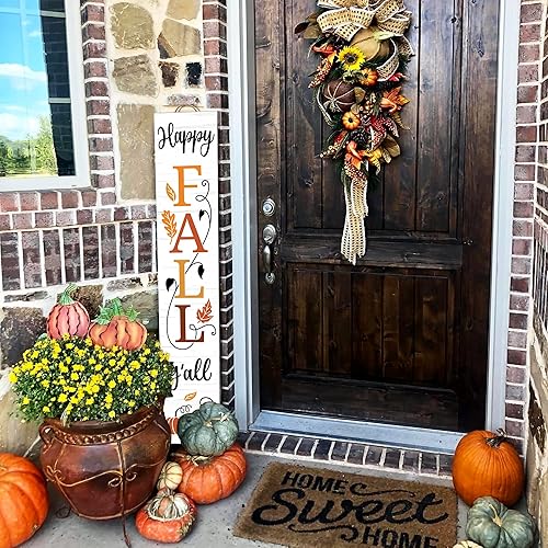 Miniatura 6 de Letrero de madera para porche, letrero de bienvenida para gato, perro, hogar, puerta delantera, patio, porche, decoración de casa de campo, 47.2 x