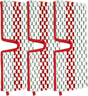 Microfiber Spray Mop Pads Compatible with Promist MAX Reusable Spray Mop Refills Fit Ocedar ProMist Dust Mop,Dual-Action Washable Flip Mop Pads Replacement for Dry Wet Floor Cleaning,3 Packs